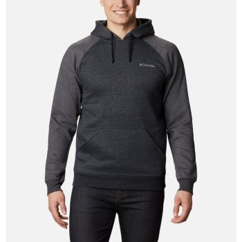 Columbia Hoodie Heren, Hart Mountain II Fleece Big Zwart DonkerGrijs, 27EUFBYKZ